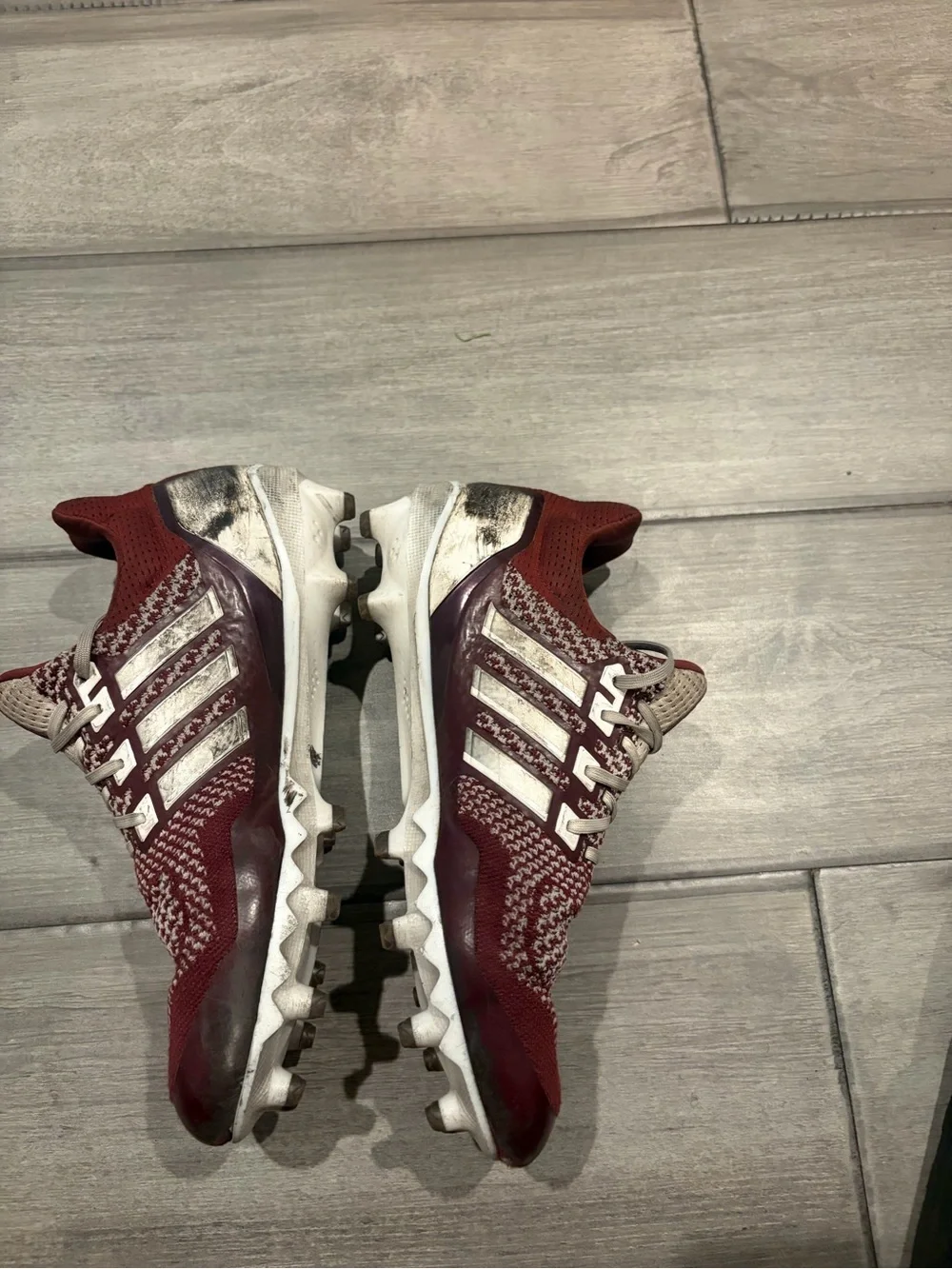 * USED * Adidas Texas A&M Ultraboost cleats Size 11